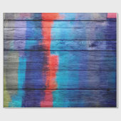 Abstrakte Holzmalerei #6 Geschenkpapier (Flach)