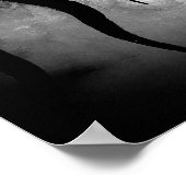 Abstrakte Horror-Kunst - Puppe im Käfig Poster (Ecke)