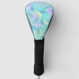 Abstrakte Hübsche Pastell-Wirbel Muster Golf Headcover