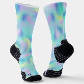 Abstrakte Hübsche Pastell-Wirbel Muster Socken (Gewinkelt)