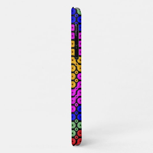 Abstrakte Hues Case-Mate iPhone Hülle (Hinten/Links)