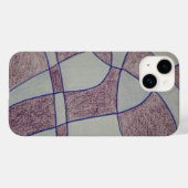 Abstrakte Hülle für Purple iPhone / iPad (Rückseite (Horizontal))