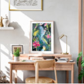 Abstrakte Hummingbird Mendrisiotto Poster