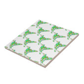 Abstrakte Hummingvögel Fliese (Seite)