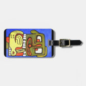 Abstrakte Hundewand Gepäckanhänger (Vorderseite horizontal)