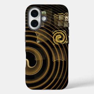 Abstrakte Hypnose iPhone 16 Hülle
