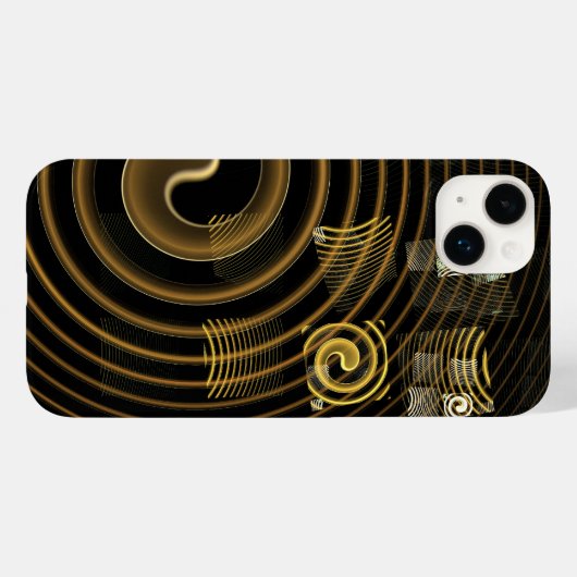 Abstrakte Hypnose Case-Mate iPhone Hülle (Rückseite (Horizontal))