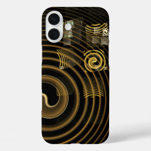 Abstrakte Hypnose iPhone 16 Plus Hülle