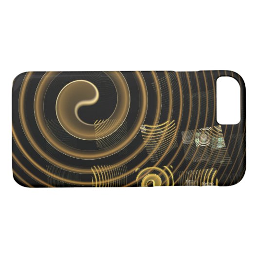 Abstrakte Hypnose Case-Mate iPhone Hülle (Rückseite (Horizontal))