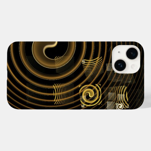 Abstrakte Hypnose Case-Mate iPhone Hülle (Rückseite (Horizontal))