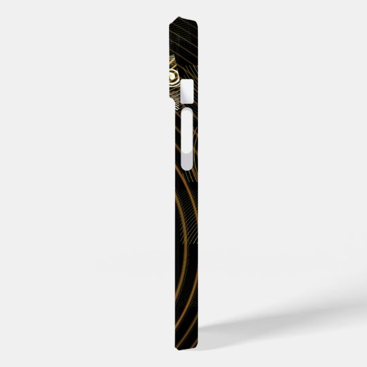 Abstrakte Hypnose Case-Mate iPhone Hülle (Rückseite / Links)