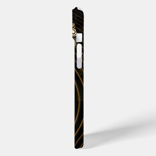 Abstrakte Hypnose Case-Mate iPhone Hülle (Rückseite / Links)