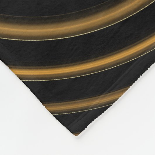 Abstrakte Hypnose Fleecedecke (Ecke)