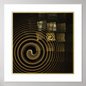 Abstrakte Hypnose Foliendrucke (Vorderseite)