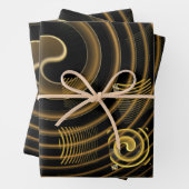 Abstrakte Hypnose Geschenkpapier Set (Beispiel)