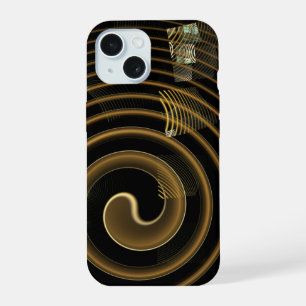 Abstrakte Hypnose iPhone 15 Hülle