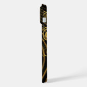 Abstrakte Hypnose iPhone Hülle (Linke Seite)