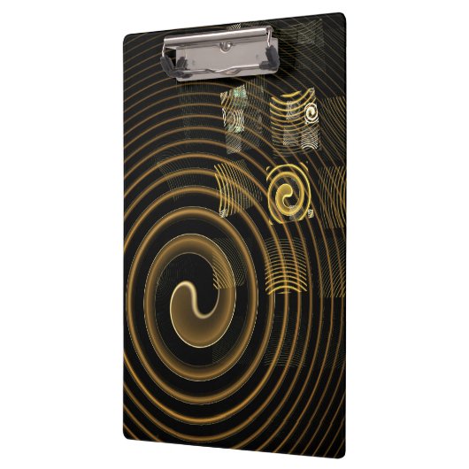 Abstrakte Hypnose Klemmbrett (Links)