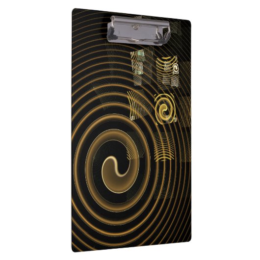 Abstrakte Hypnose Klemmbrett (Rechts)