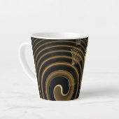 Abstrakte Hypnose Milchtasse (Linke Ecke)