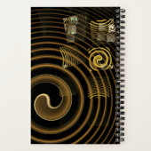 Abstrakte Hypnose Notizblock (Rückseite)