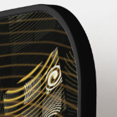 Abstrakte Hypnose Pickleball Schläger (Linke Seite)