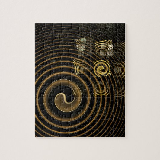 Abstrakte Hypnose Puzzle (Vertikal)