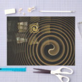 Abstrakte Hypnose Seidenpapier (Handwerk)