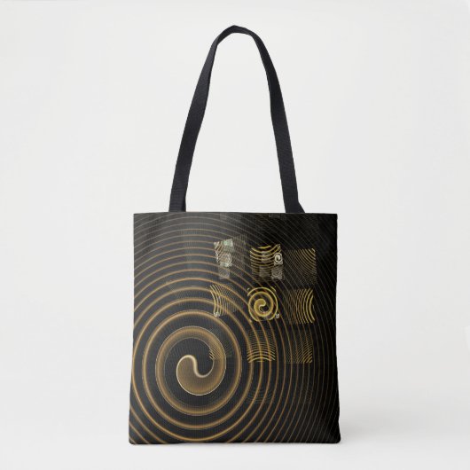 Abstrakte Hypnose Tasche (Vorderseite)