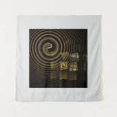 Abstrakte Hypnose Wandteppich (Vorderseite (Horizontal))