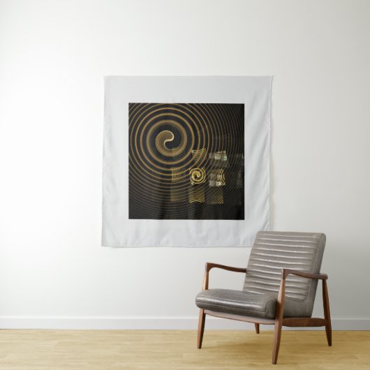 Abstrakte Hypnose Wandteppich (Beispiel (Horizontal))