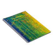 Abstrakte Ideen im elektrischen Journal Notizblock (Rechte Seite)