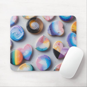 Abstrakte IdentitätsToken Mousepad