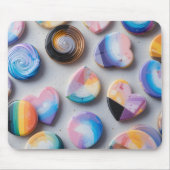 Abstrakte IdentitätsToken Mousepad (Vorne)