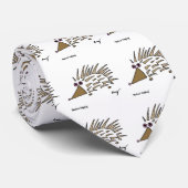 Abstrakte Igels-Krawatte Krawatte (Gerollt)