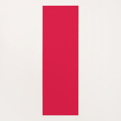 Abstrakte Illusion in Weißrot Yogamatte (Rückseite)