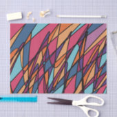 Abstrakte Illustration der niedlichen und rauschig Seidenpapier (Handwerk)