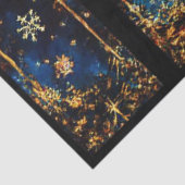 Abstrakte Illustration von Weihnachtsbaum unter Wi Seidenpapier (Ausschnitt)