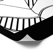 abstrakte Illustrationsseite Poster (Ecke)