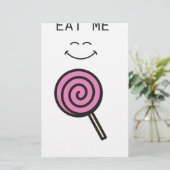 Abstrakte Impostfarbkomposition Briefpapier (Stehend Vorderseite)