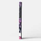 Abstrakte impressionistische Blätter Case-Mate iPhone Hülle (Rückseite / Links)