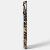 Abstrakte, individuell anpassbare Imitate Case-Mate iPhone Hülle (Rückseite / Links)