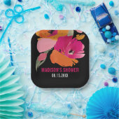 Abstrakte, individuell anpassbare Papierdruckpapie Pappteller (Party)