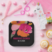 Abstrakte, individuell anpassbare Papierdruckpapie Pappteller (Party)