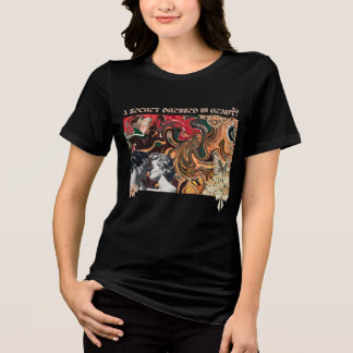 ABSTRAKTE INDIVIDUELLE MALEREI Tri-Blend SHIRT