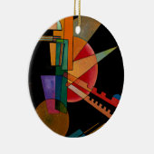 Abstrakte Interpretation von Wassily Kandinsky Keramik Ornament (Rechts)