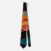 Abstrakte Interpretation von Wassily Kandinsky Krawatte (Vorderseite)