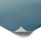 Abstrakte irdische Geometrie Poster (Ecke)