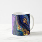 Abstrakte iridescent Art Tasse (VorderseiteRechts)