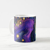 Abstrakte iridescent Art Tasse (Vorderseite Links)